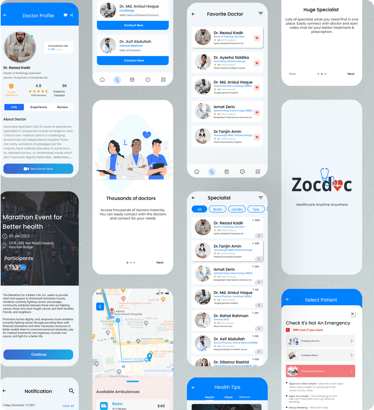 ZocDoc Online Doctor's Consulting